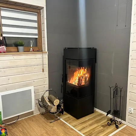 Western House Fuleda Z Goraca Balia I Kominkiem Feriehus Giżycko